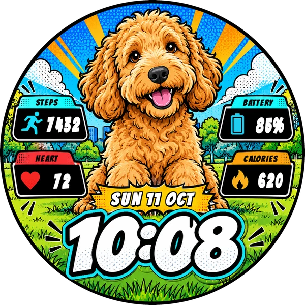 Doodle Dash watchface