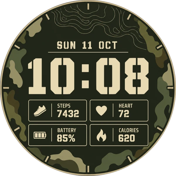FieldLine watchface