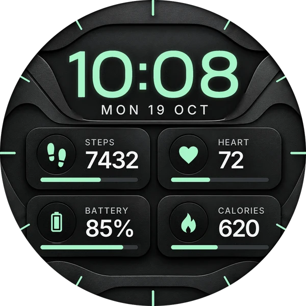 Graphite Terrace watchface