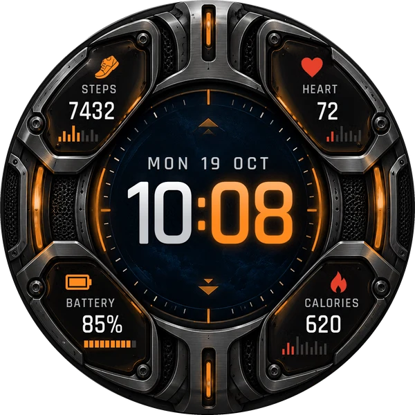 Midnight Foundry watchface
